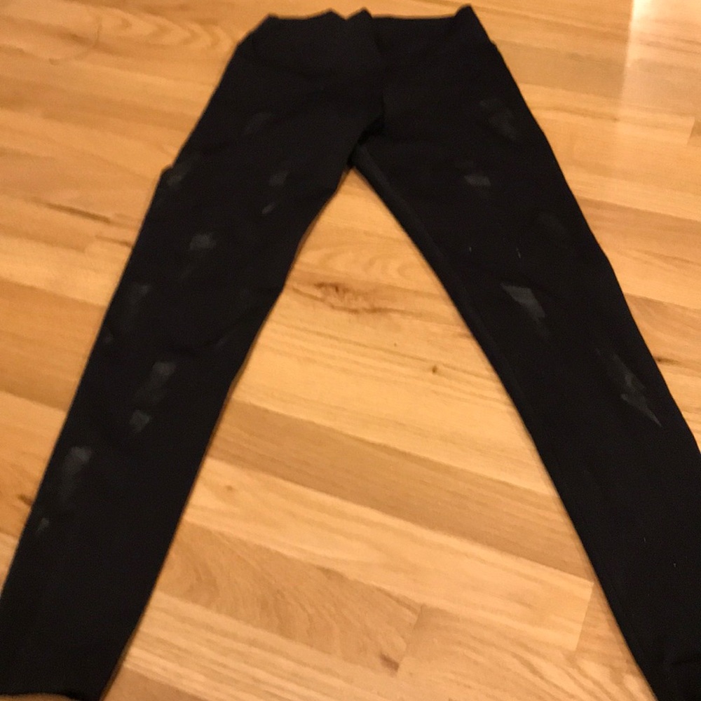 Coverleg black lightning leggings xs full length
